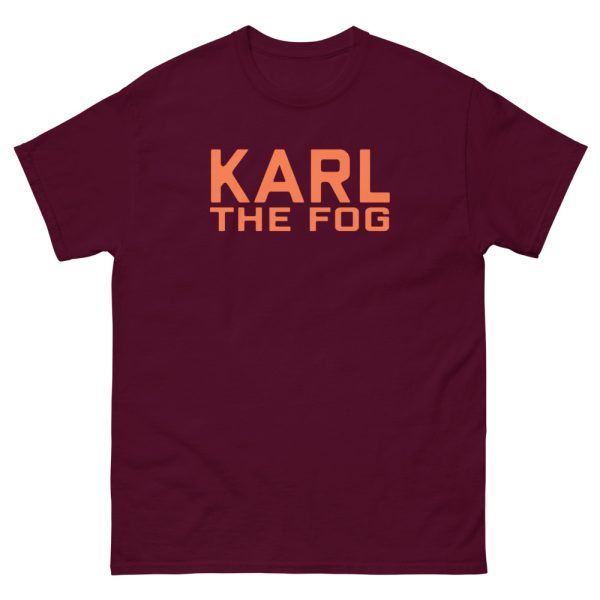 Karl The Fog Men's heavyweight tee - Image 2