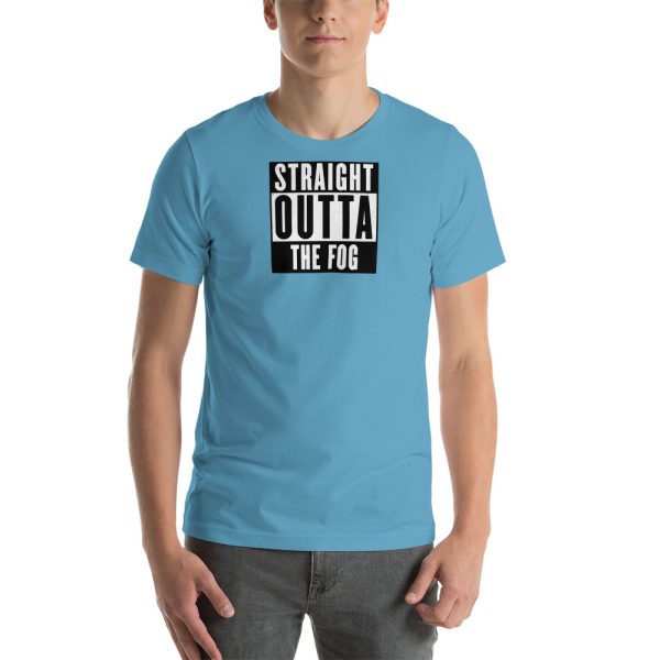 "Straight Outta The Fog" Short-Sleeve Unisex T-Shirt - Image 30