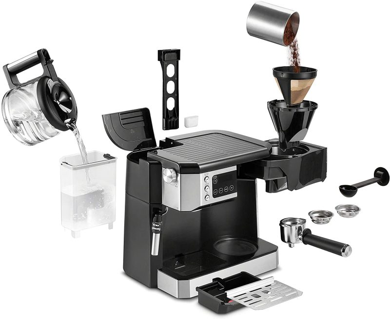 De'Longhi AllinOne Combination Coffee Maker & Espresso Machine Karl The Fog Coffee