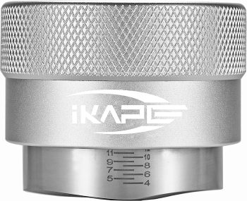 IKAPE Coffee Products, 53MM Coffee Distributor, Gravity Adaptive Espresso Distributor Fits All 53MM Espresso Portafilter, Compatible with 54MM Breville