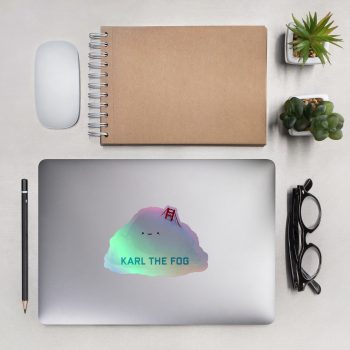 Karl The Fog - FOGGY Holographic stickers