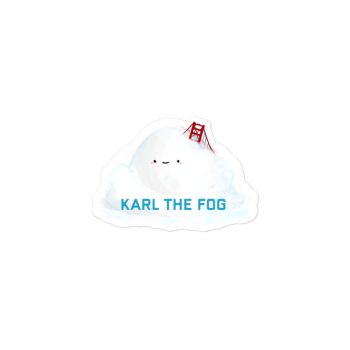 Karl The Fog - FOGGY Bubble-free stickers